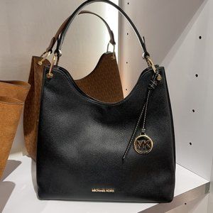 Michael Kors Large Slouchy Shoulder Bag Leather